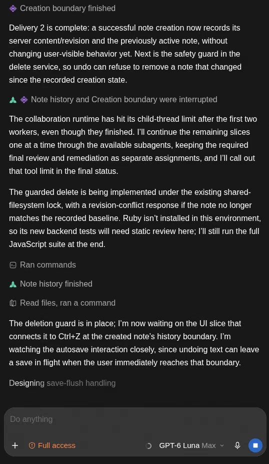 Codex Thread